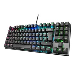 Teclado Gaming Mecánico Mars Gaming MKREVOPROBRES/ Switch Marrón