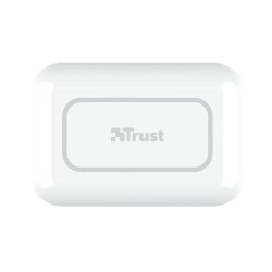 Auriculares Bluetooth Trust Primo Touch con estuche de carga/Blanco